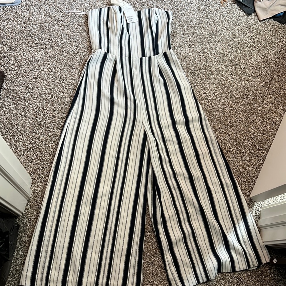 Stripped jumpsuit